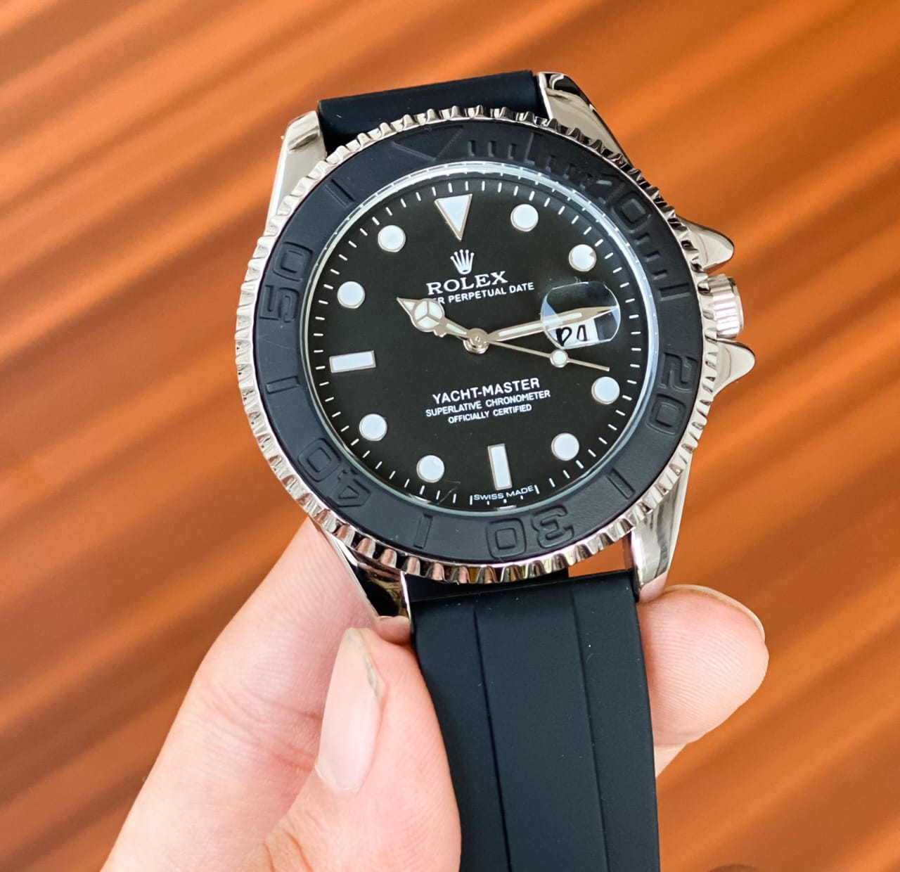 Rol.ex Oyster perpetual Yach Master Battery