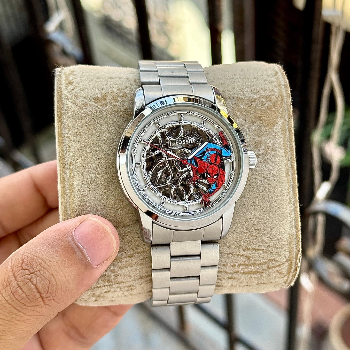 Mar.vel x Fos.sil Limited Edition Automatic Spider-Man