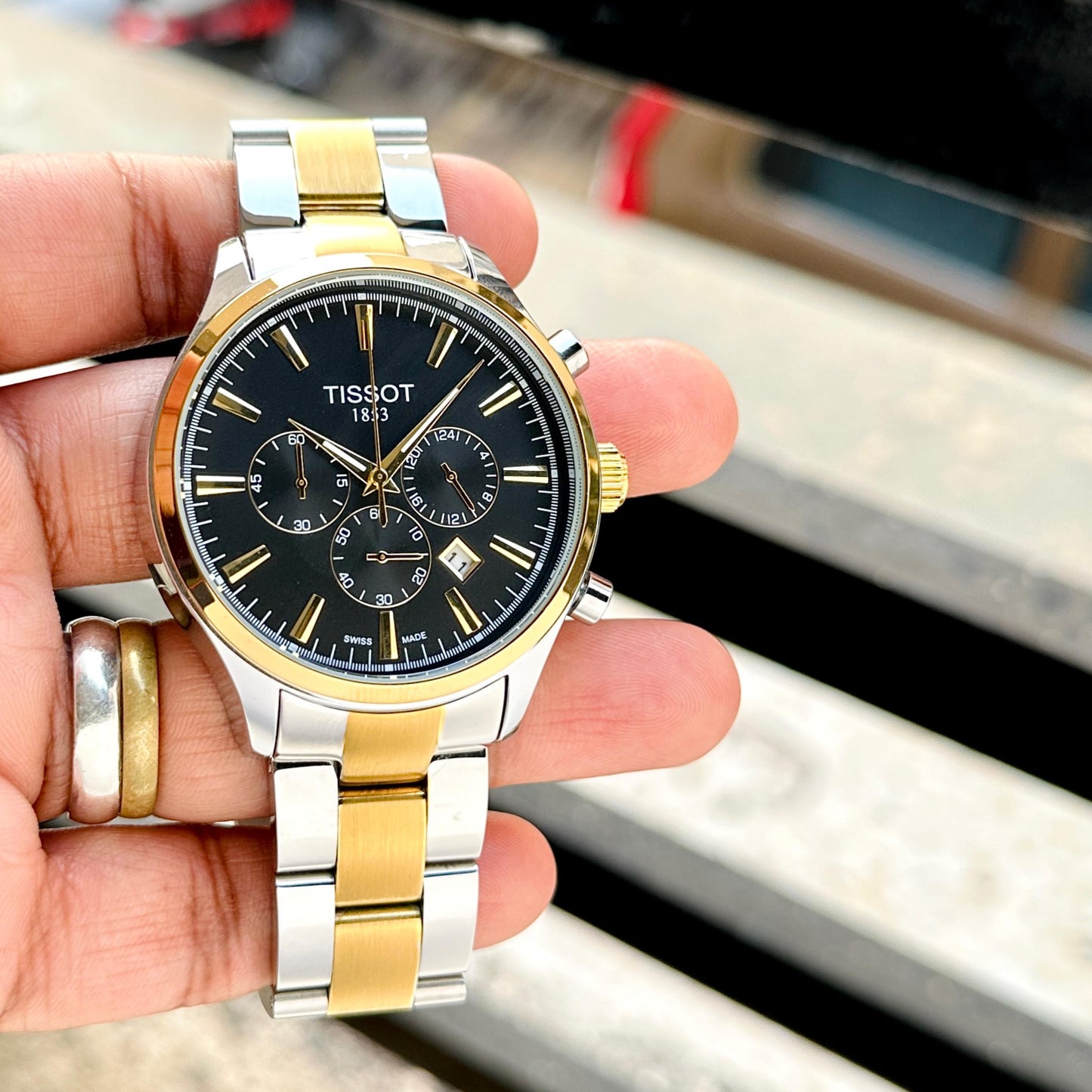 Tis.sot 1853 Classic 2Ton-Gold-Black
