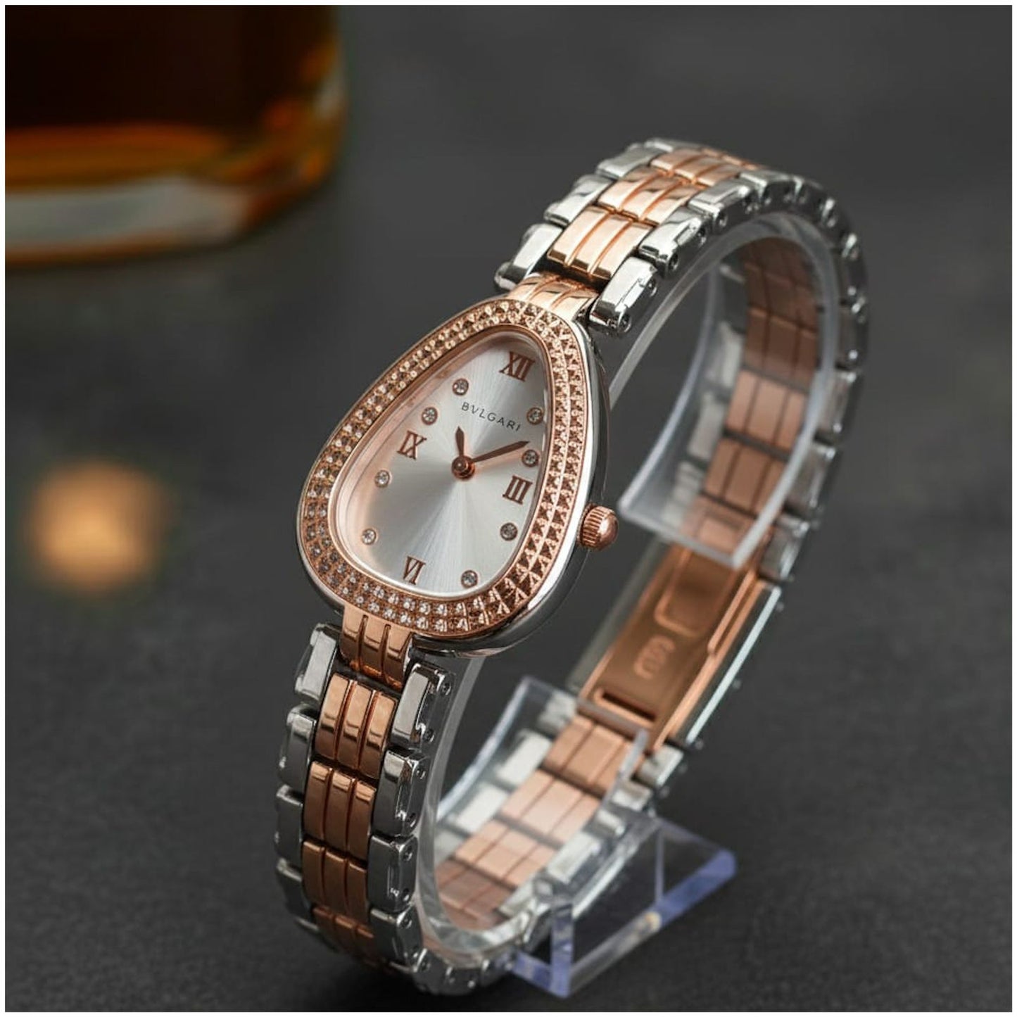 Bvl.gari 2Ton Copper White & Black for  her