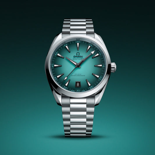 Om.ega Seamaster Aqua Terra 150M Turquoise