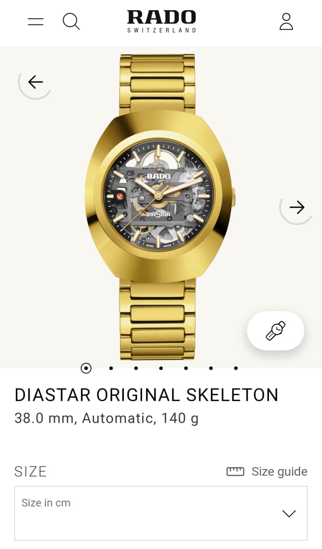Ra.do Diastar Skeleton