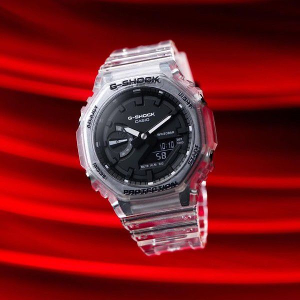 NEW G-SHOCK GA2100 TRANSPARENT BLACK