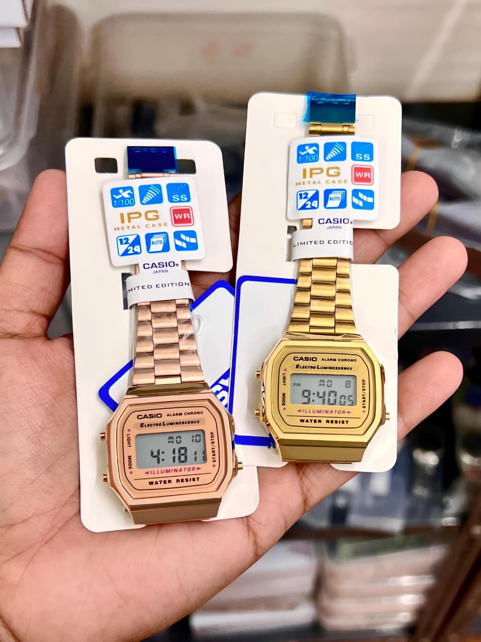 NEW CASIO VINTAGE ROSE GOLD UNISEX COLLECTION
