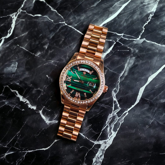 Rol.ex Oyster perpetual Day Date Diamond 40 Battery