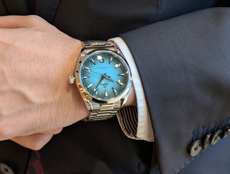 Om.ega Seamaster Aqua Terra 150M Turquoise
