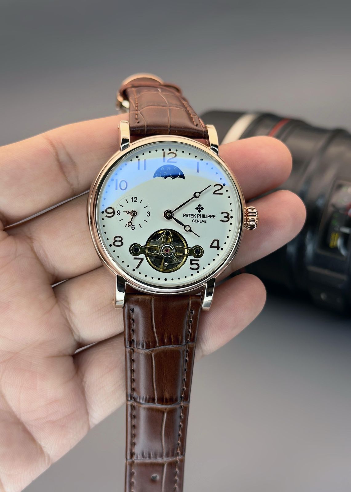 New Patek_Phillipe Skeleton Auto