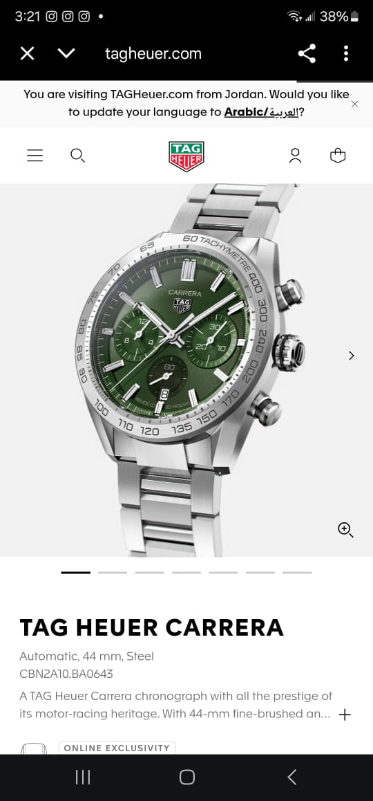 Tag_heuer Carrera 02 Chronograph