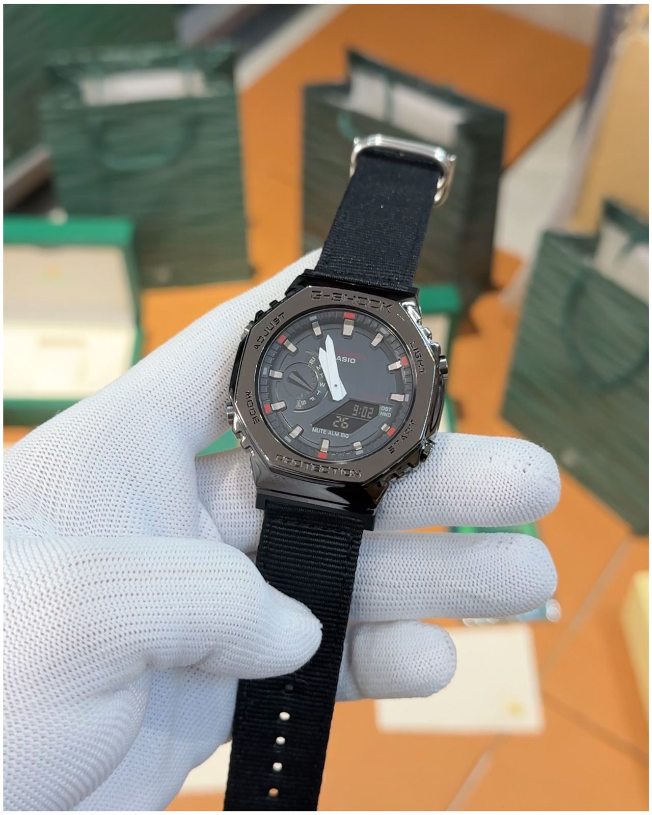 New Casio g shock gm2100cb
