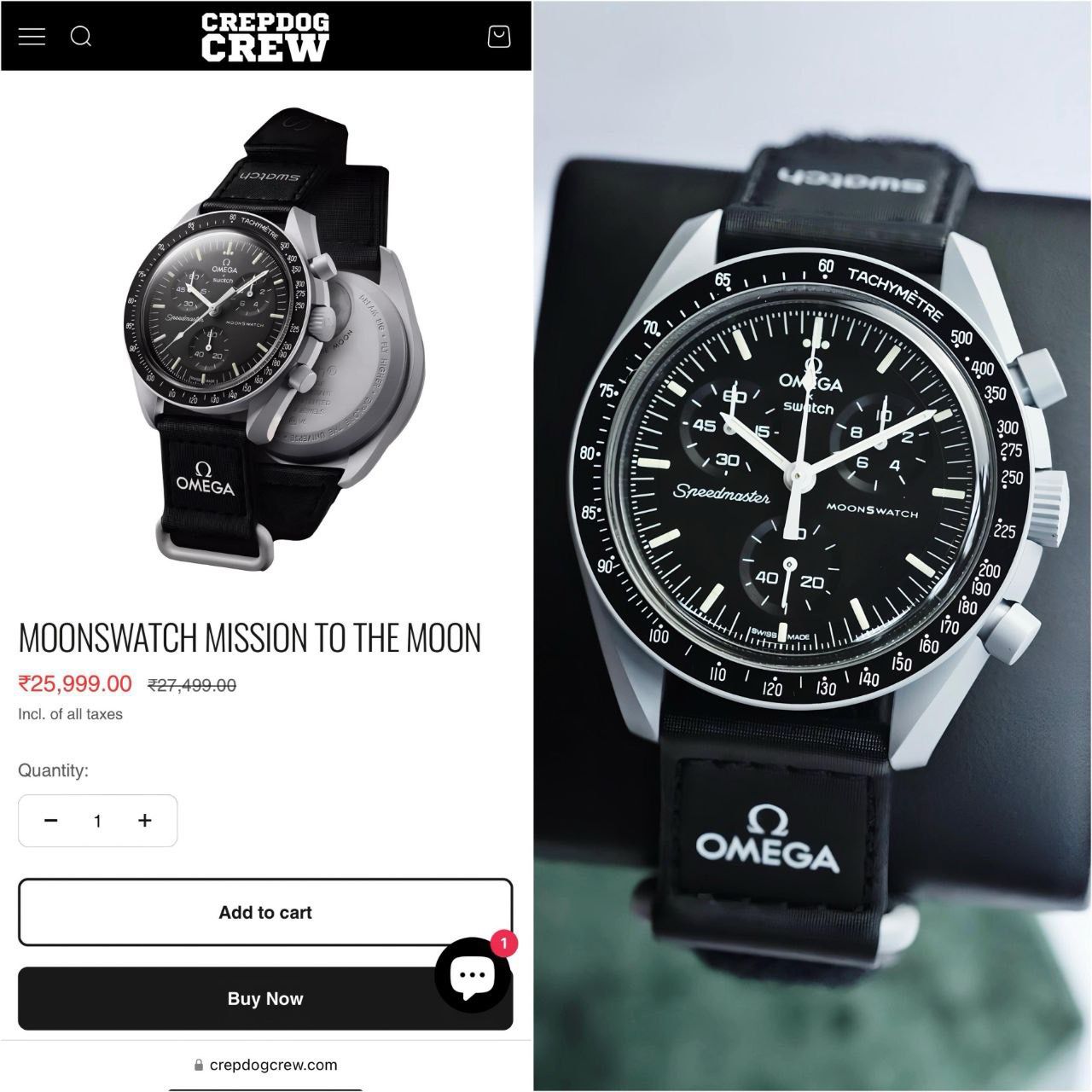 Om.ega Speedmaster Moonswatch