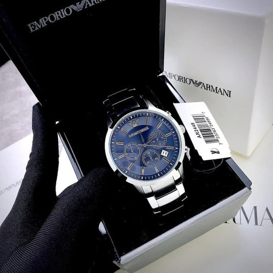 Em.porio Armani Classic Silver-Blue