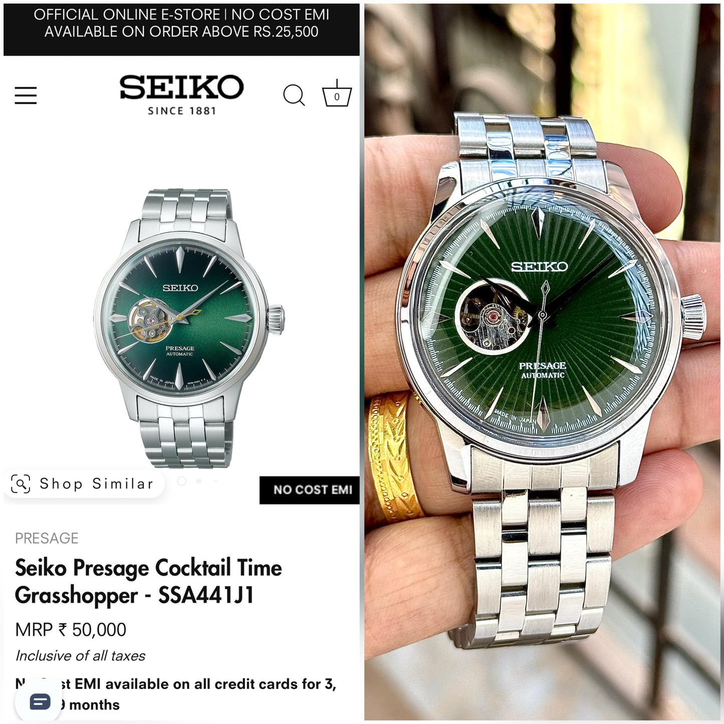 Sei.ko Presage Automatic