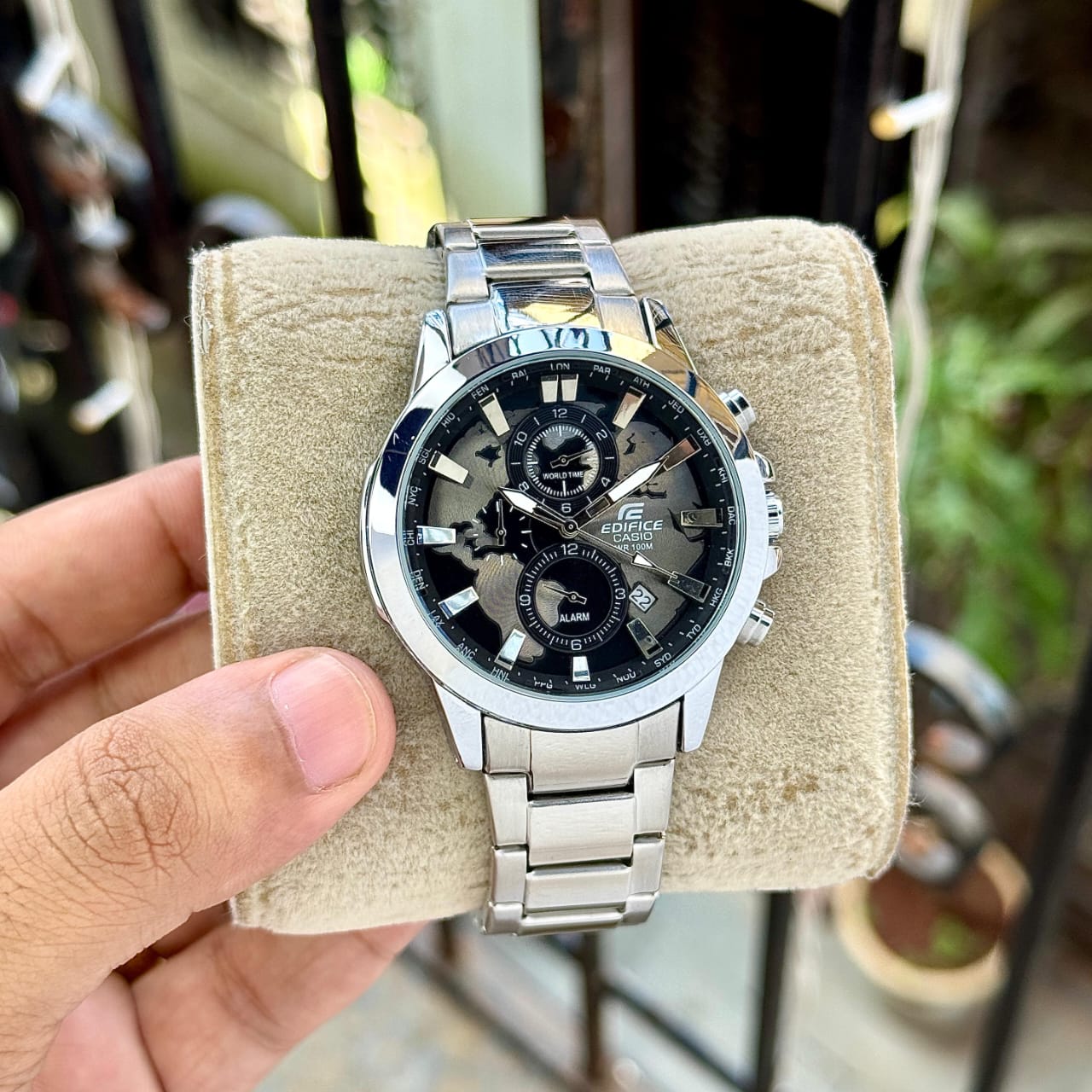 New Casio Edifice Ex295 World Map