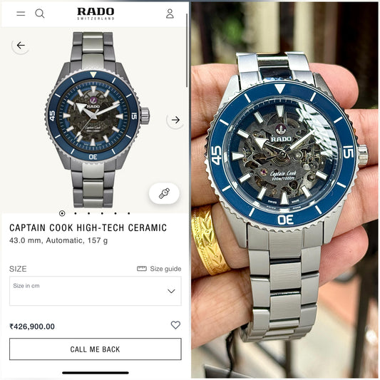 Ra.do Captain Cook HighTech Automatic