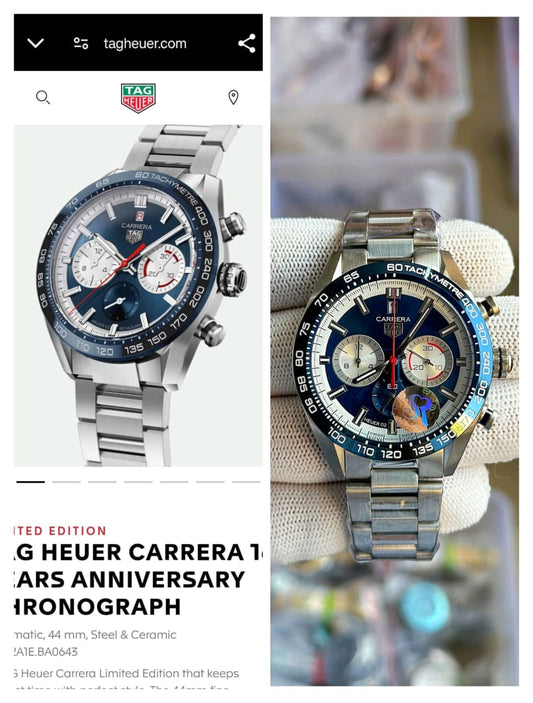New Tag_heuer Carrera Calibre 02 Chronograph