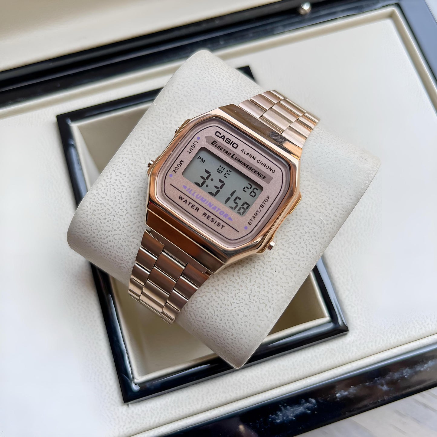 NEW CASIO VINTAGE ROSE GOLD UNISEX COLLECTION