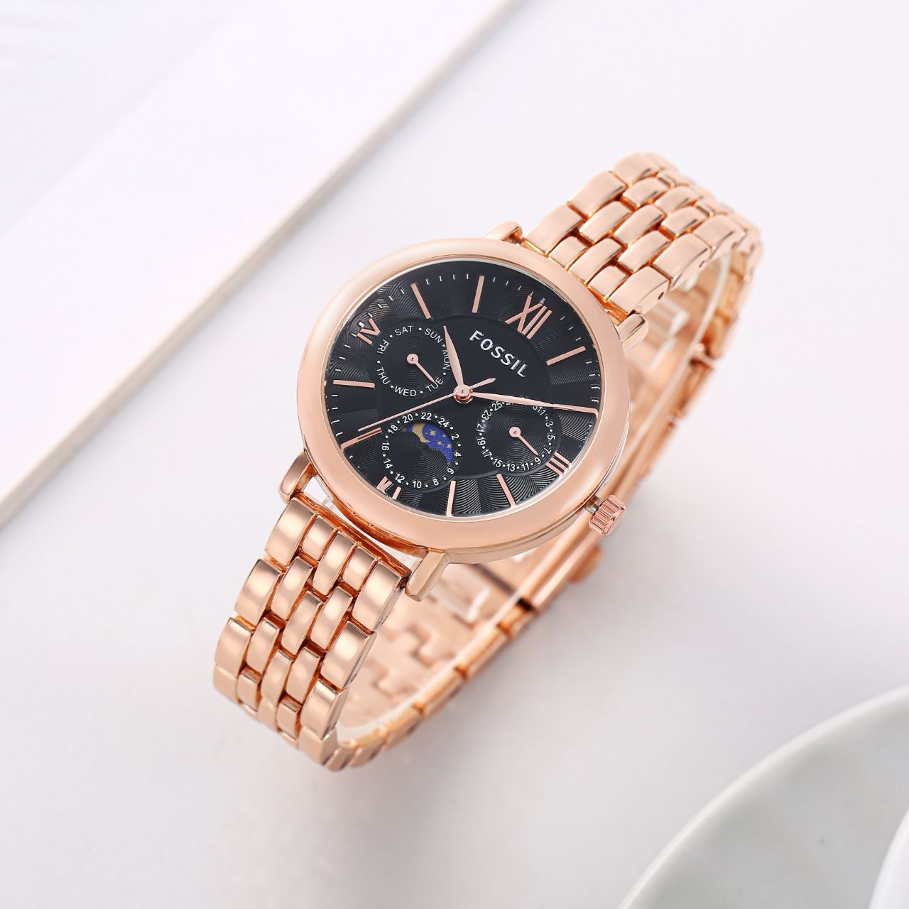 Fos.sil Es3121 Jacqueline Sun Moon Brown for her