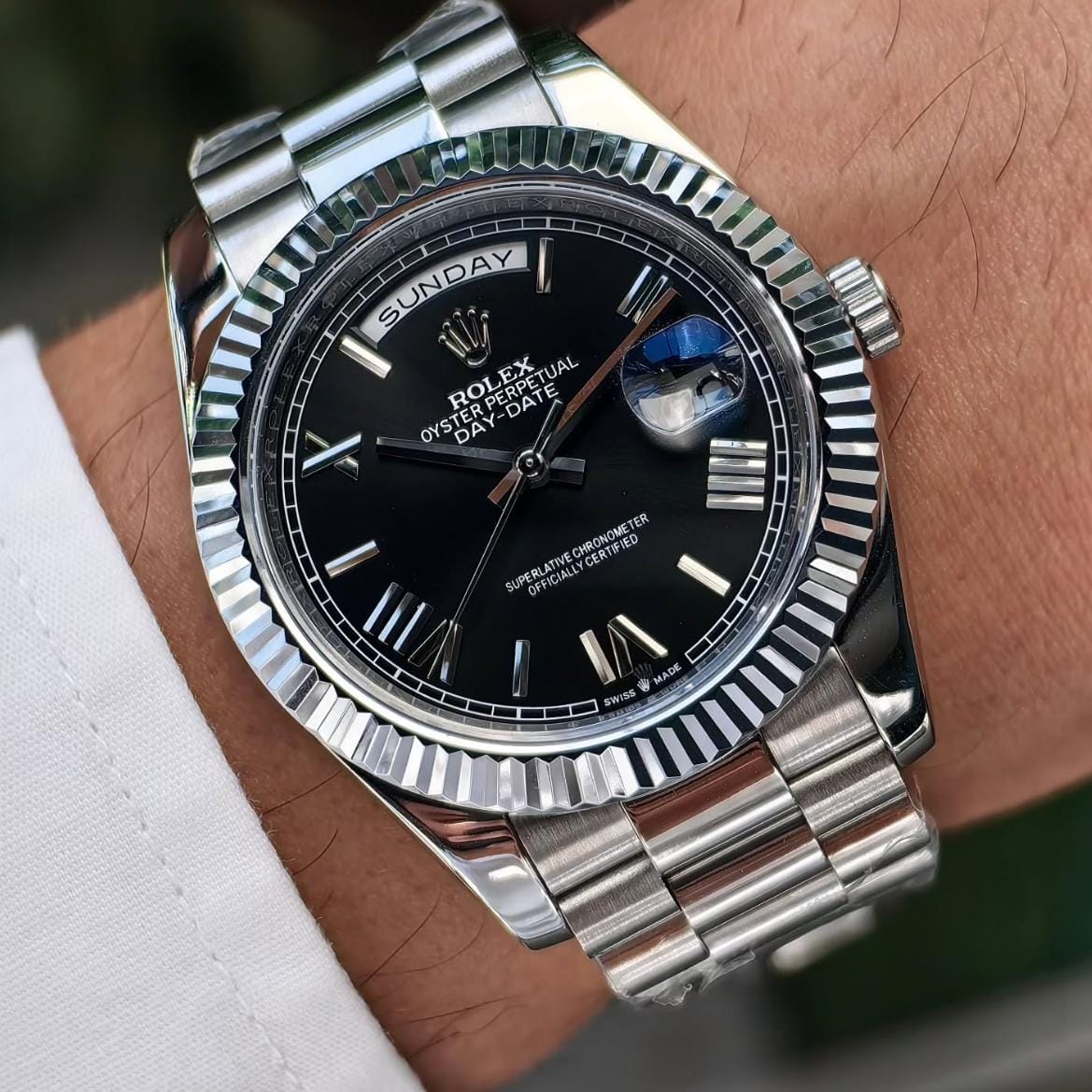 Rol.ex Oyster Perpetual Day Date 40 Battery