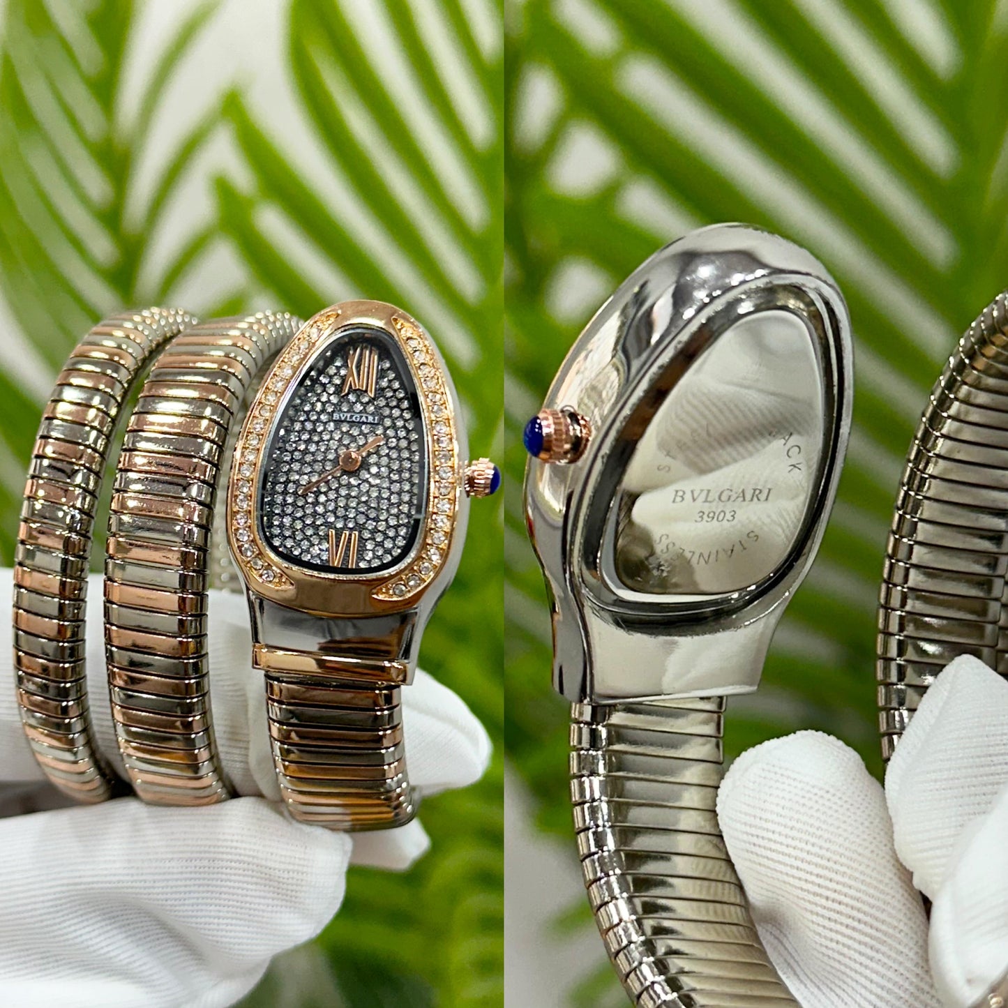 *NEW BVLGARI LUXURY ON YOUR WRIST - DAIMONDS ROSE GOLD