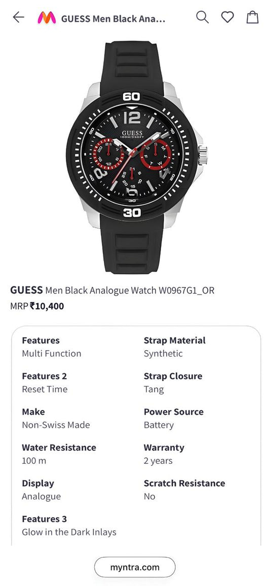 NewGuess Ultra-Premium Analog