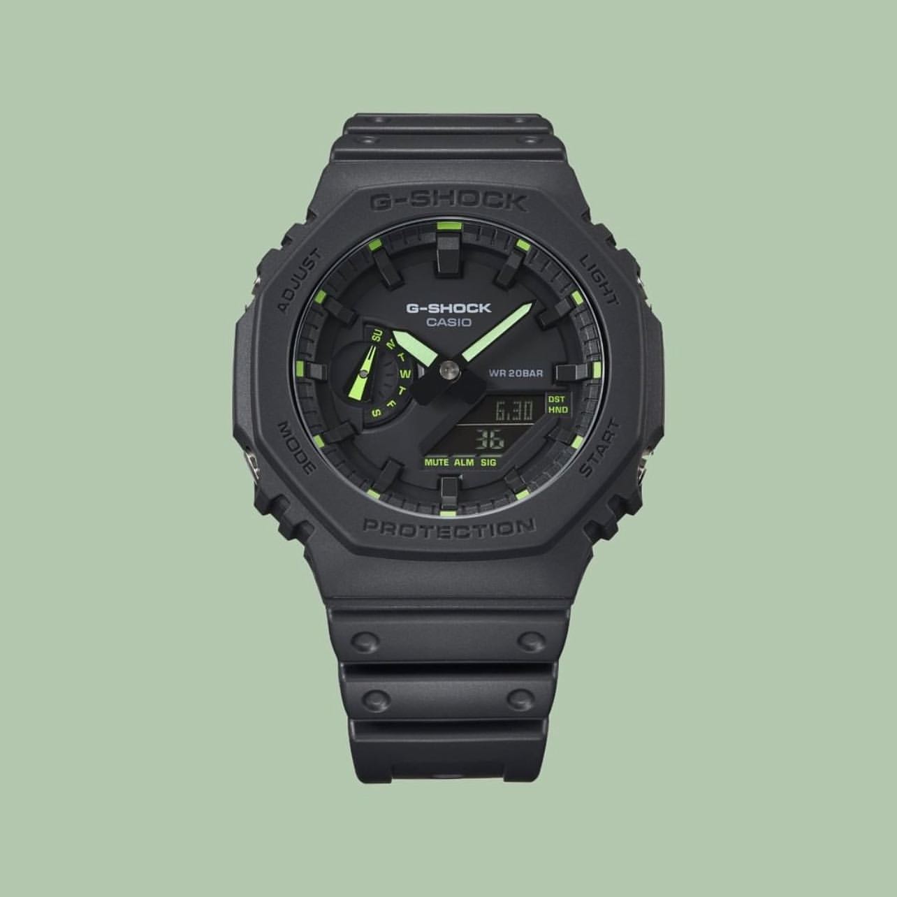 New Casio g shock ga2100