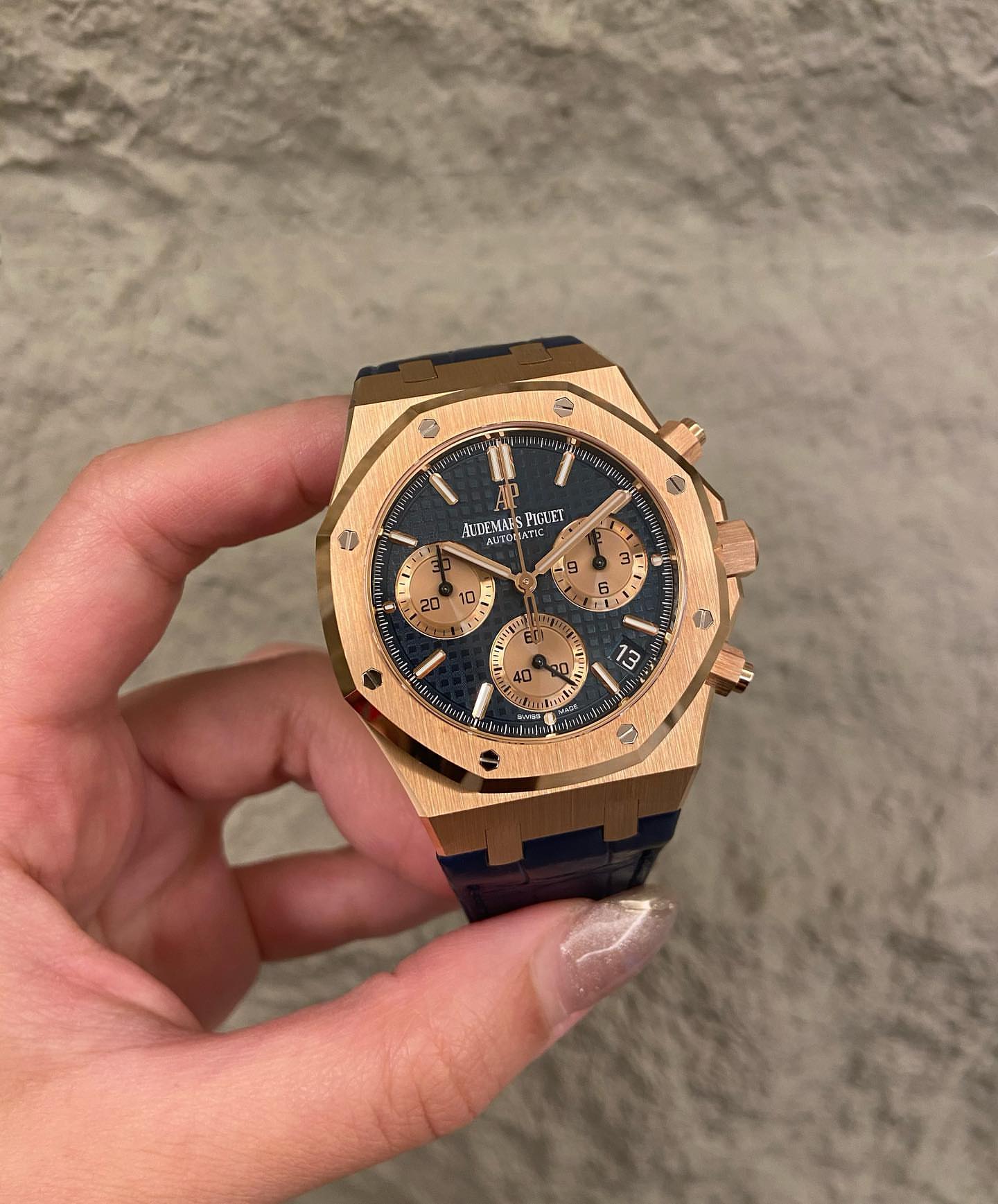 Aude.mars Pigeut Royal Oak Chronograph