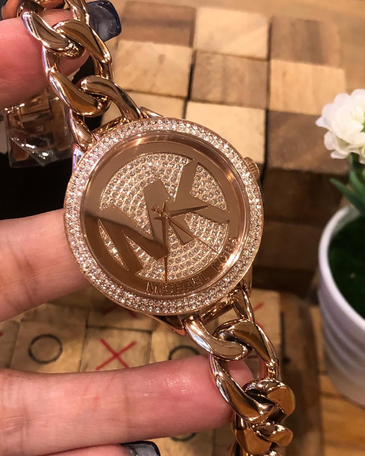 Mic.hael Kors Slim Runway Crystal for her