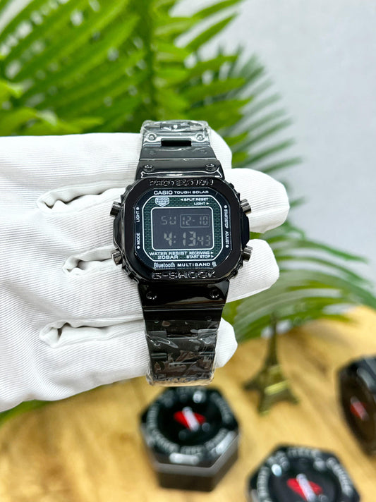 NEW G SHOCK GMWB5000 ALL BLACK WITH ALL FEATURES