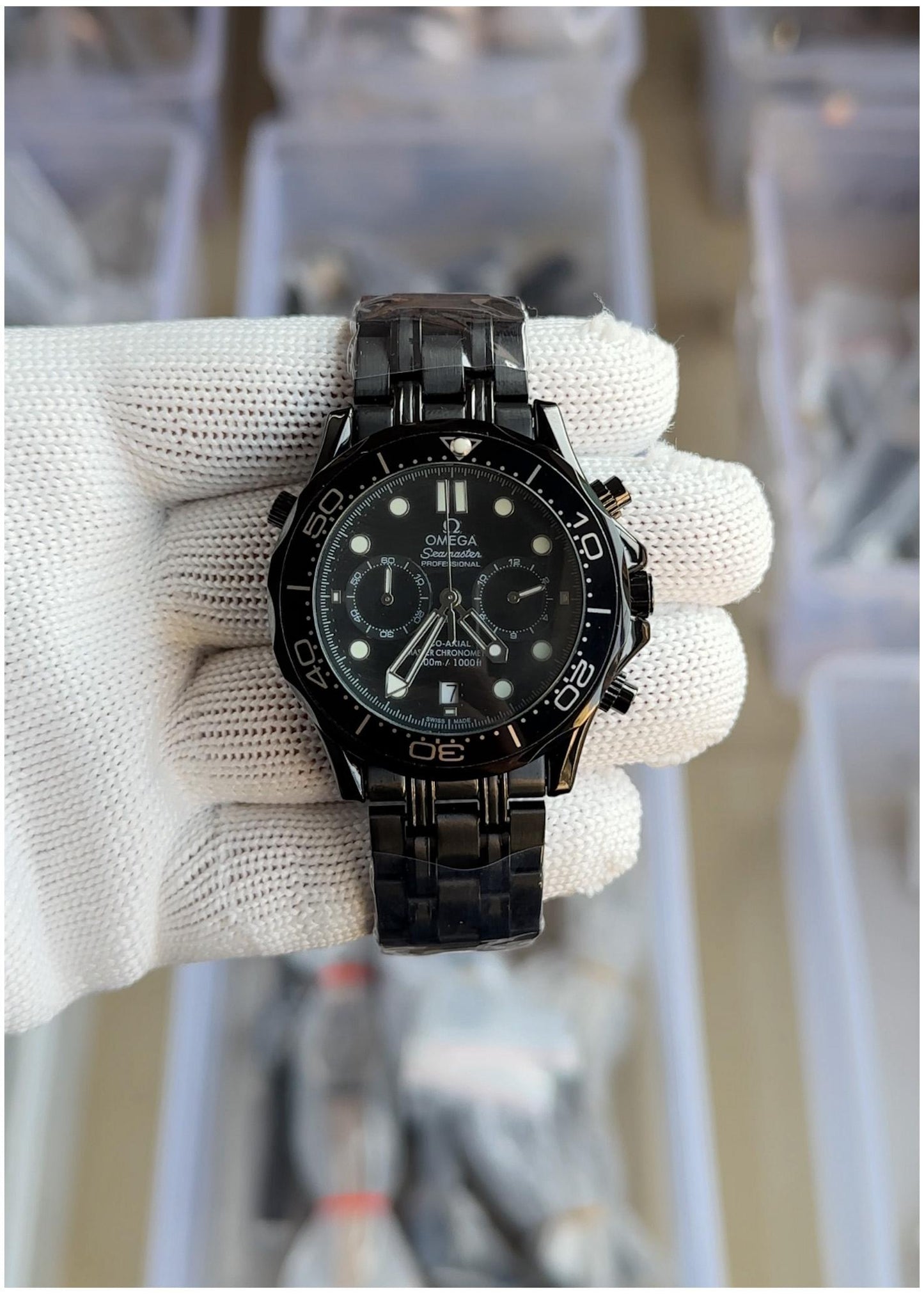 Om.ega seamaster diver 300M Chronograph
