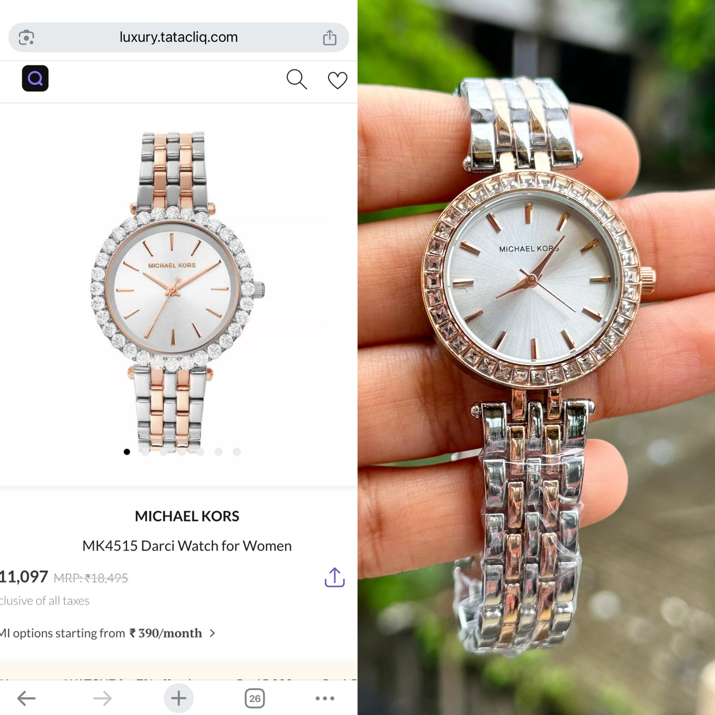 Mic.hael Kors Darci Mini