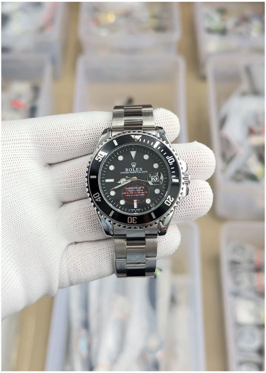 Rol.ex Oyster perpetual Submarine Silver-Black