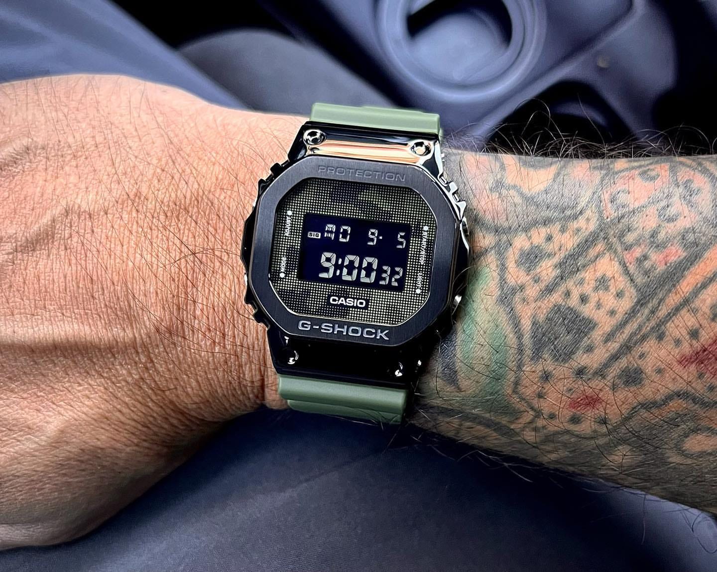 New Casio g shock gms5600