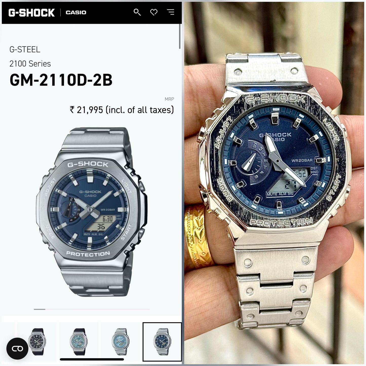 Ca.sio G shock 2100