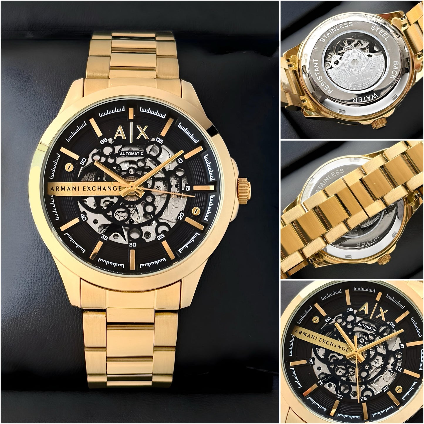 Ar.mani Exchange Hampton Automatic Gold