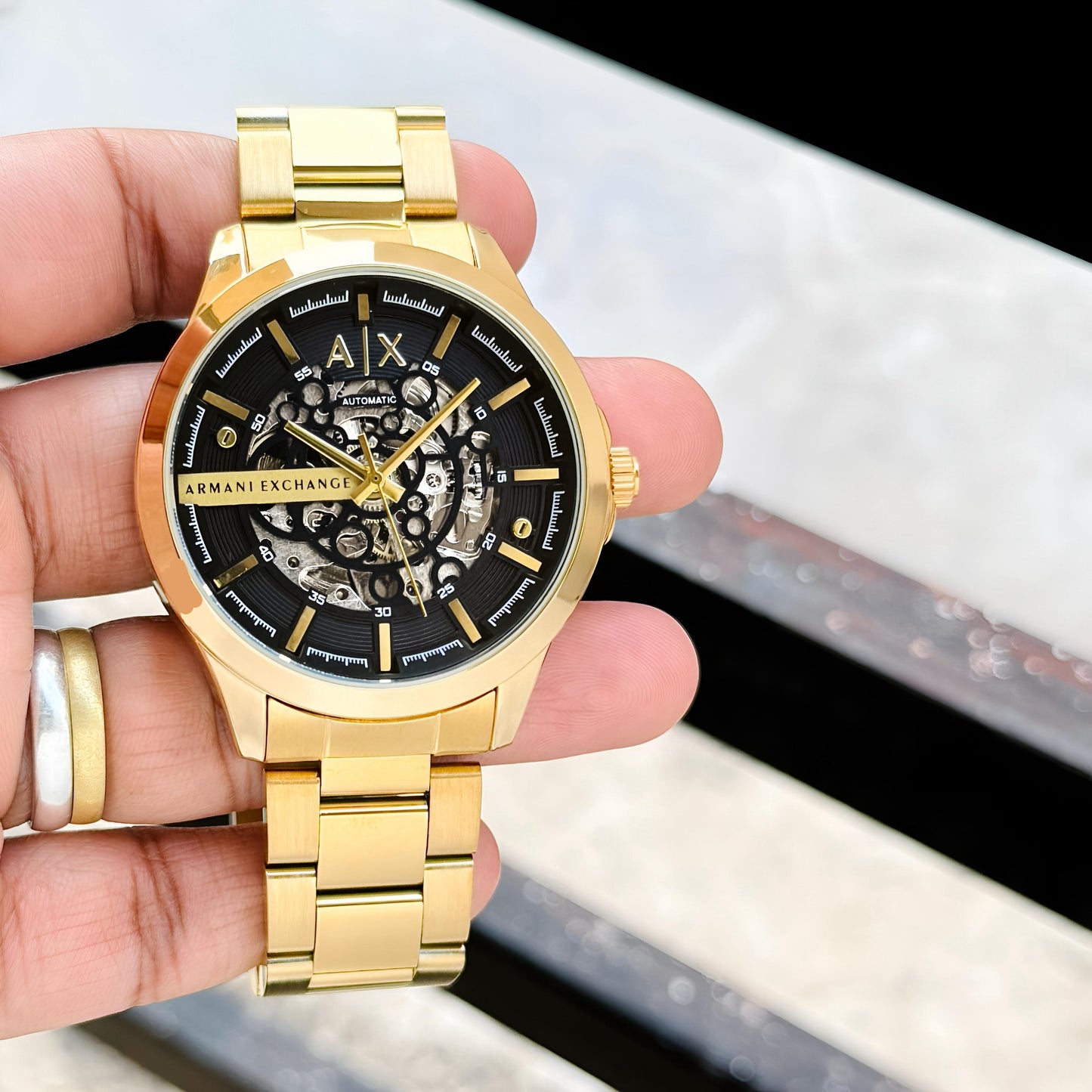 Ar.mani Exchange Hampton Automatic Gold