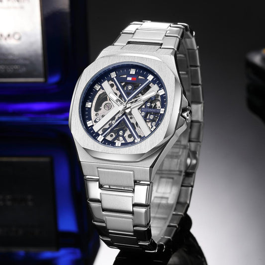 Tom.my Hilfiger Skeleton "Automatic"Blue