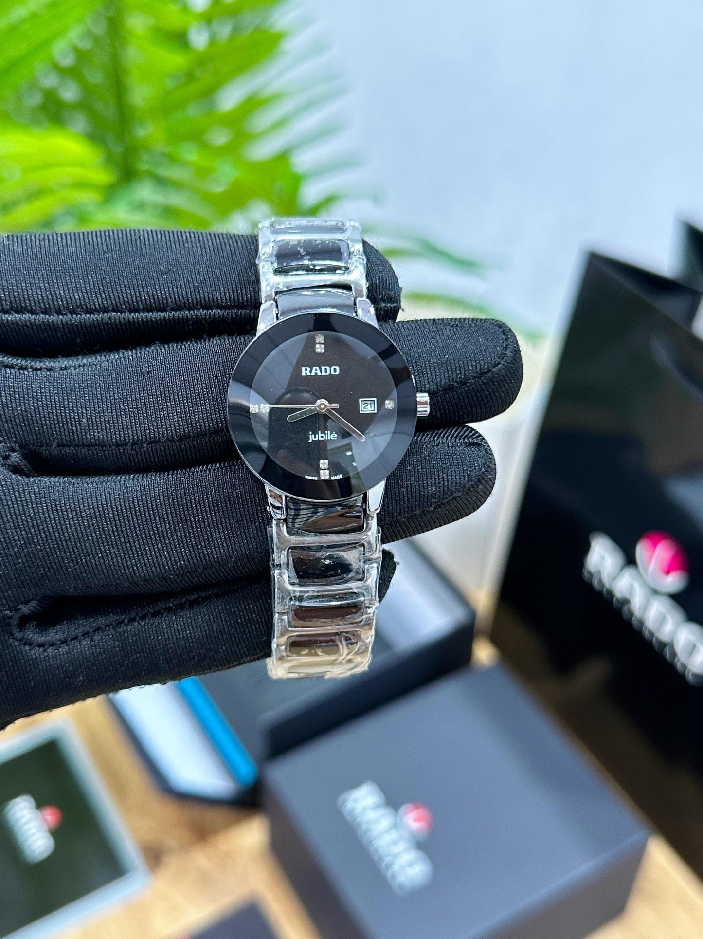 RA.DO CERAMIC IN BLACK FOR HER
