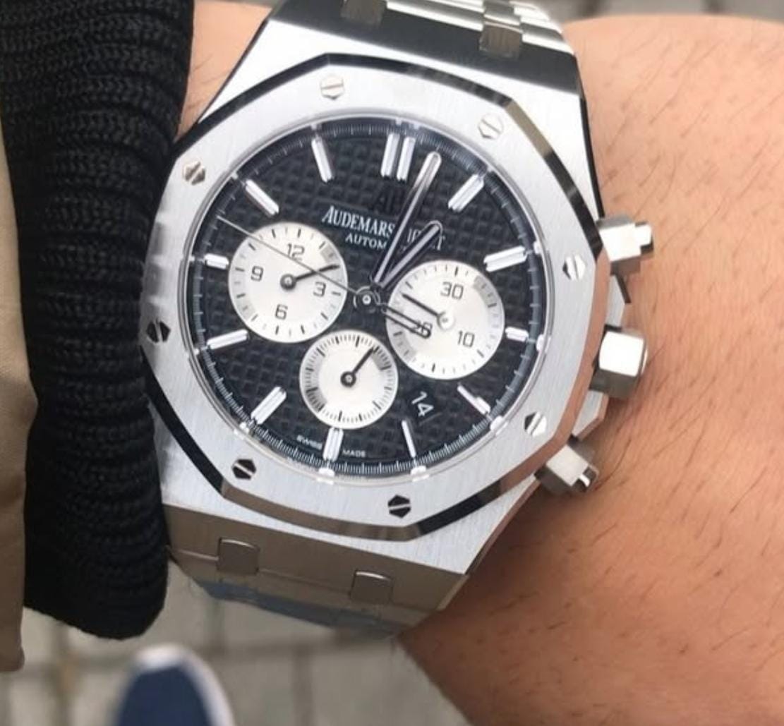 Aude.mars Pigeut Royal Oak Chronograph Black