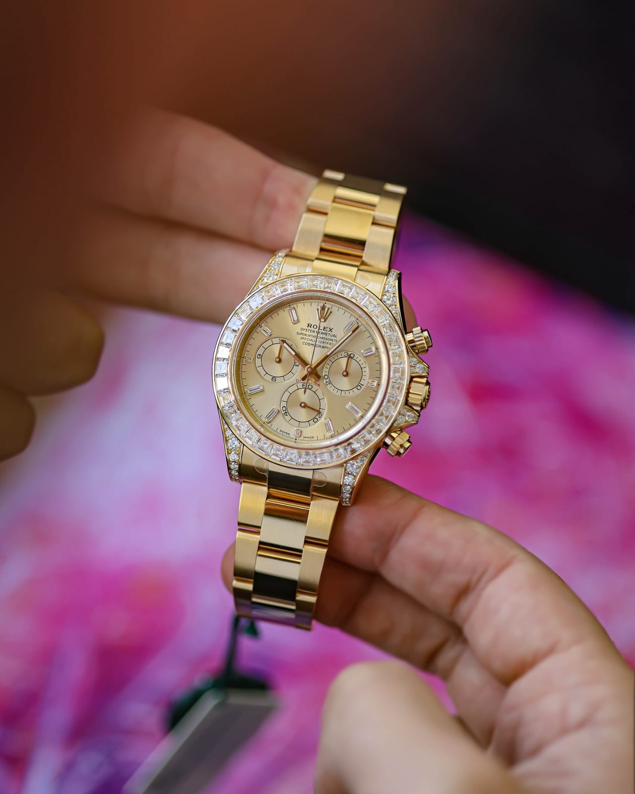 Rol.ex Oyster Perpetual Daytona Chosmograph Gold-Gold