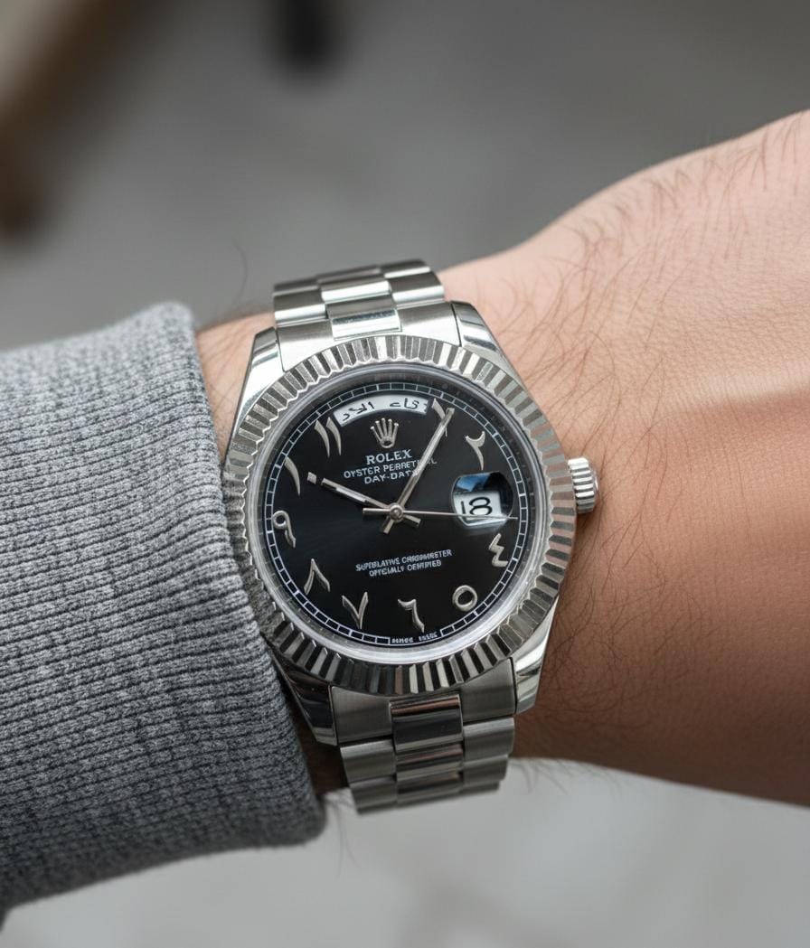 Rol.ex Oyster Perpetual Day Date Arabic