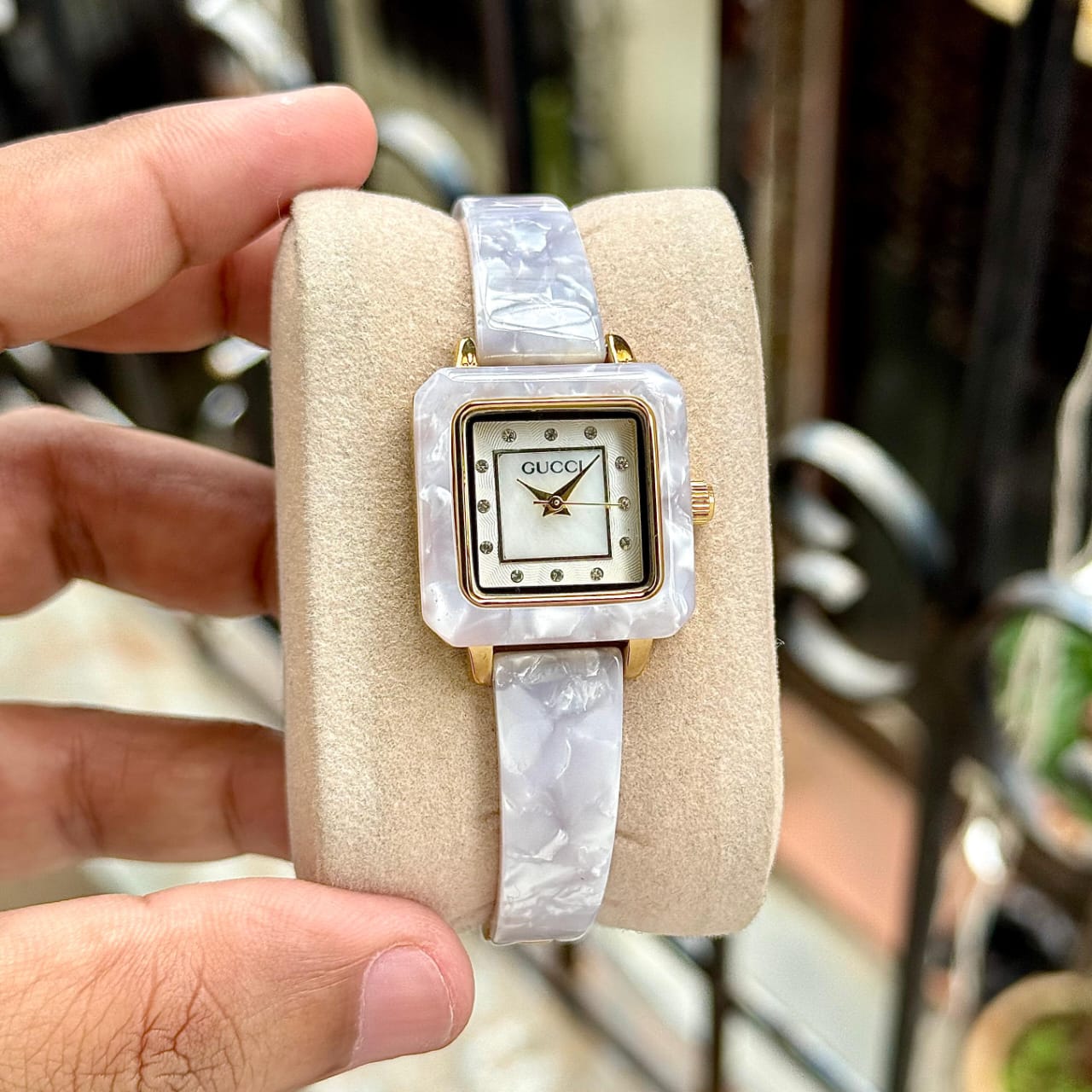 Gu.cci  Acrylic Square Vintage for her