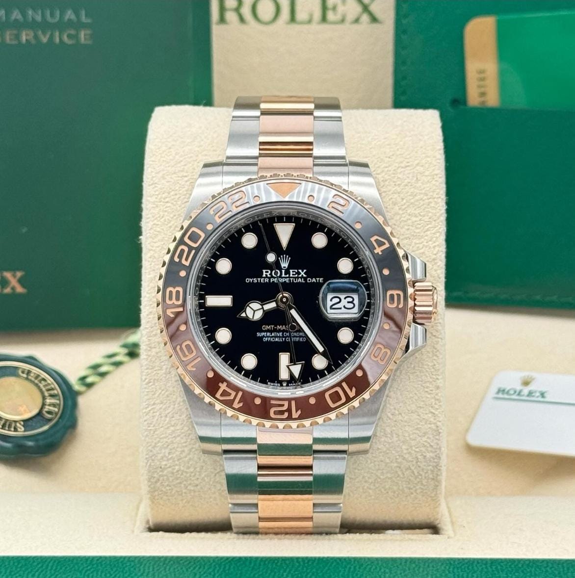 Rol.ex Oyster perpetual Gmt master