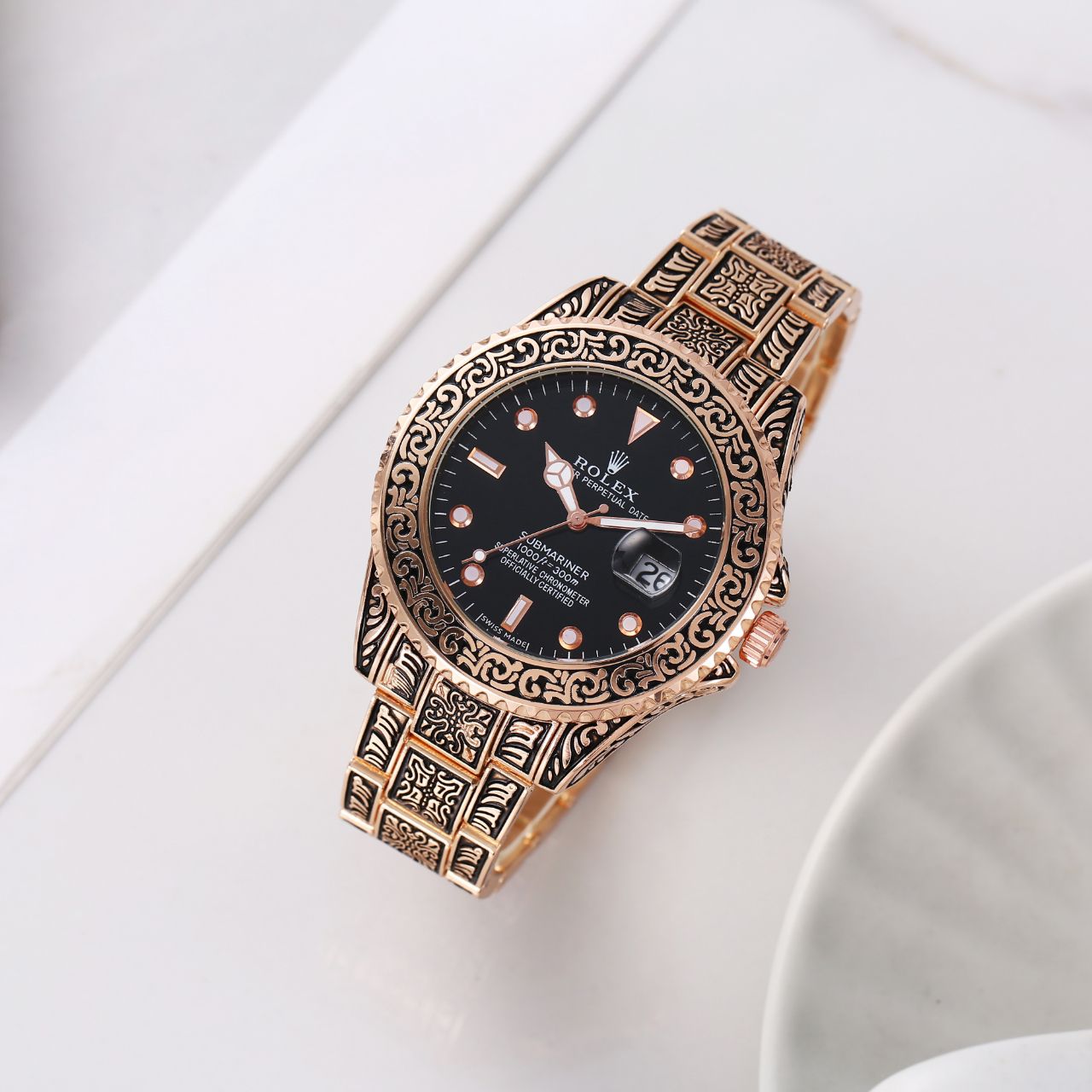 Rol.ex Oyster Vintage Copper-Black