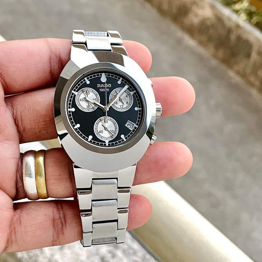 Ra.do 100M Chronograph AAA-QUALITY silver black